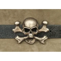 Belts*CYDWOQ Skull Belt - 9664S