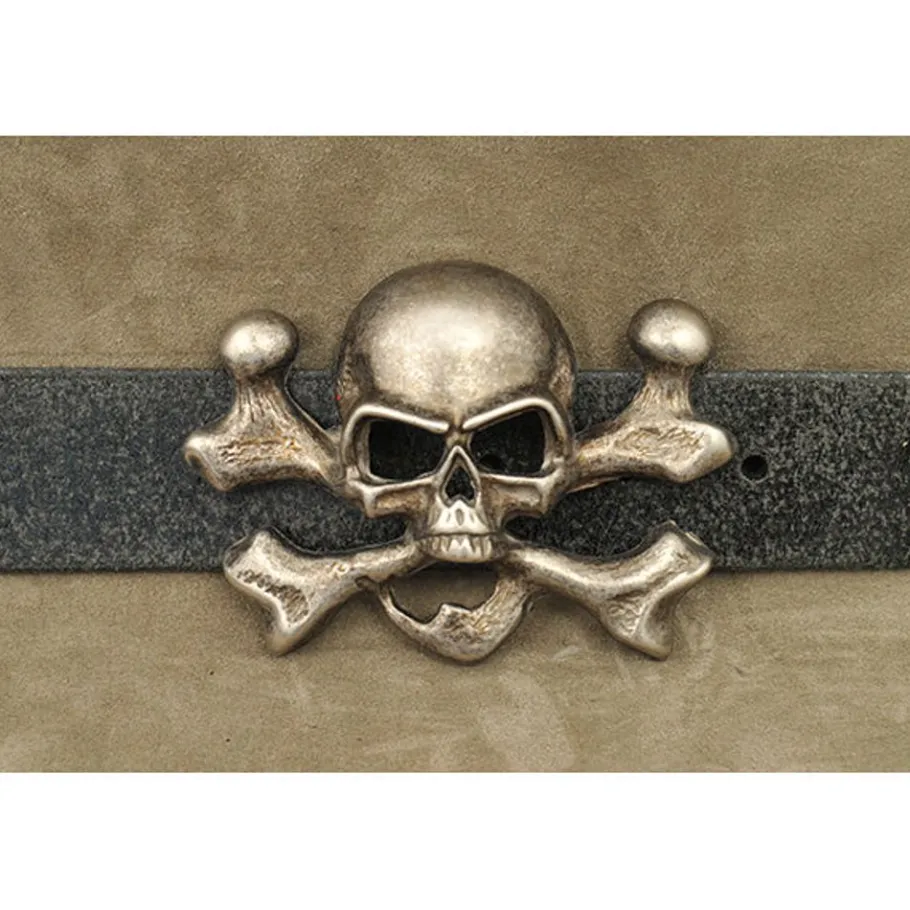 Belts*CYDWOQ Skull Belt - 9664S